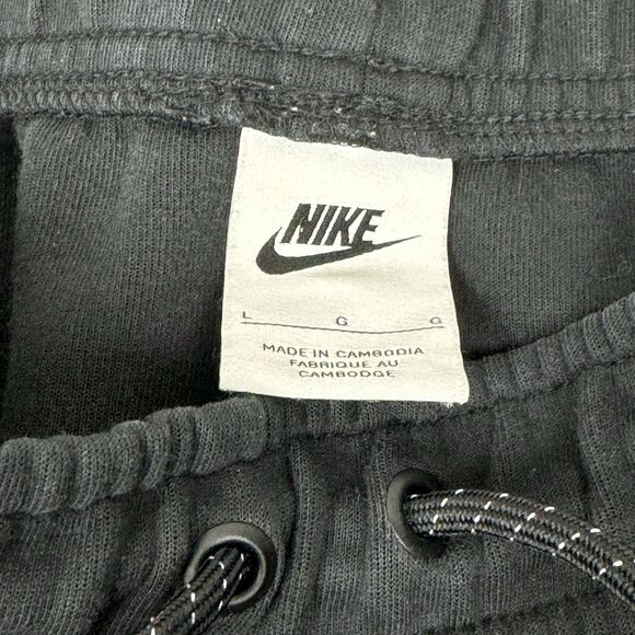 Nike Tech Fleece Jogger Sweat Pants Men’s Size Large CU4495-010 Black - Picture 5 of 8